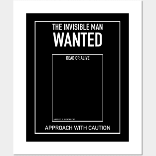 Wanted(for dark shirts) Posters and Art